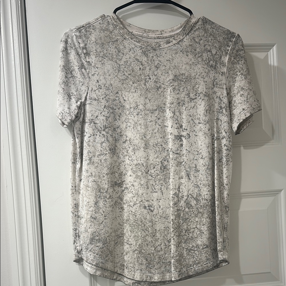 Lululemon Love Crew Tee Gray Marble T-Shirt